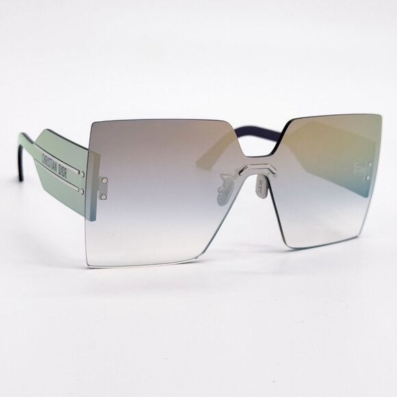 NEW DIORCLUB M5U F0A5 GREY WOMEN SUNGLASSES DIOR - Picture 1 of 14